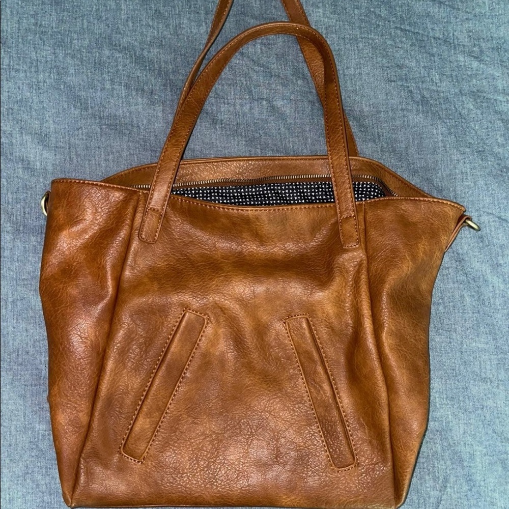 Antik Kraft vegan leather tote